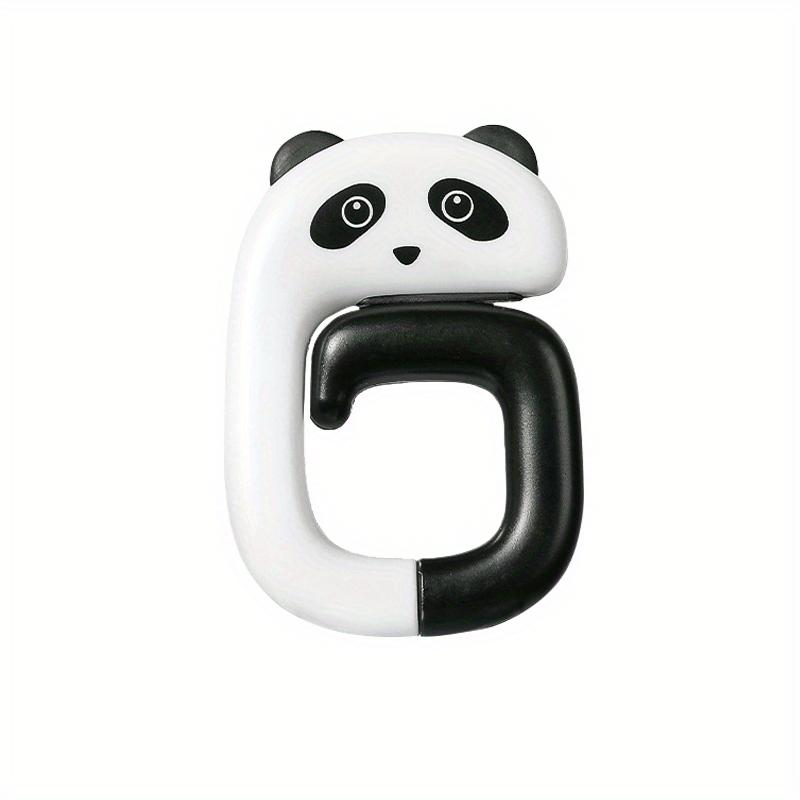 

1pc Travel Portable Cute Handbag Hook, Securely Hangs On Any Desktop, Plastic Design with Stretchable Handle, Fashionable Style