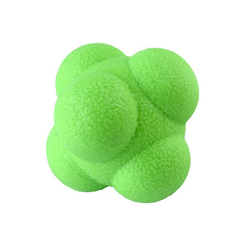 5.5cm Hexagon Reaction Ball Improve Hand Eye Coordination Elasticity Ball