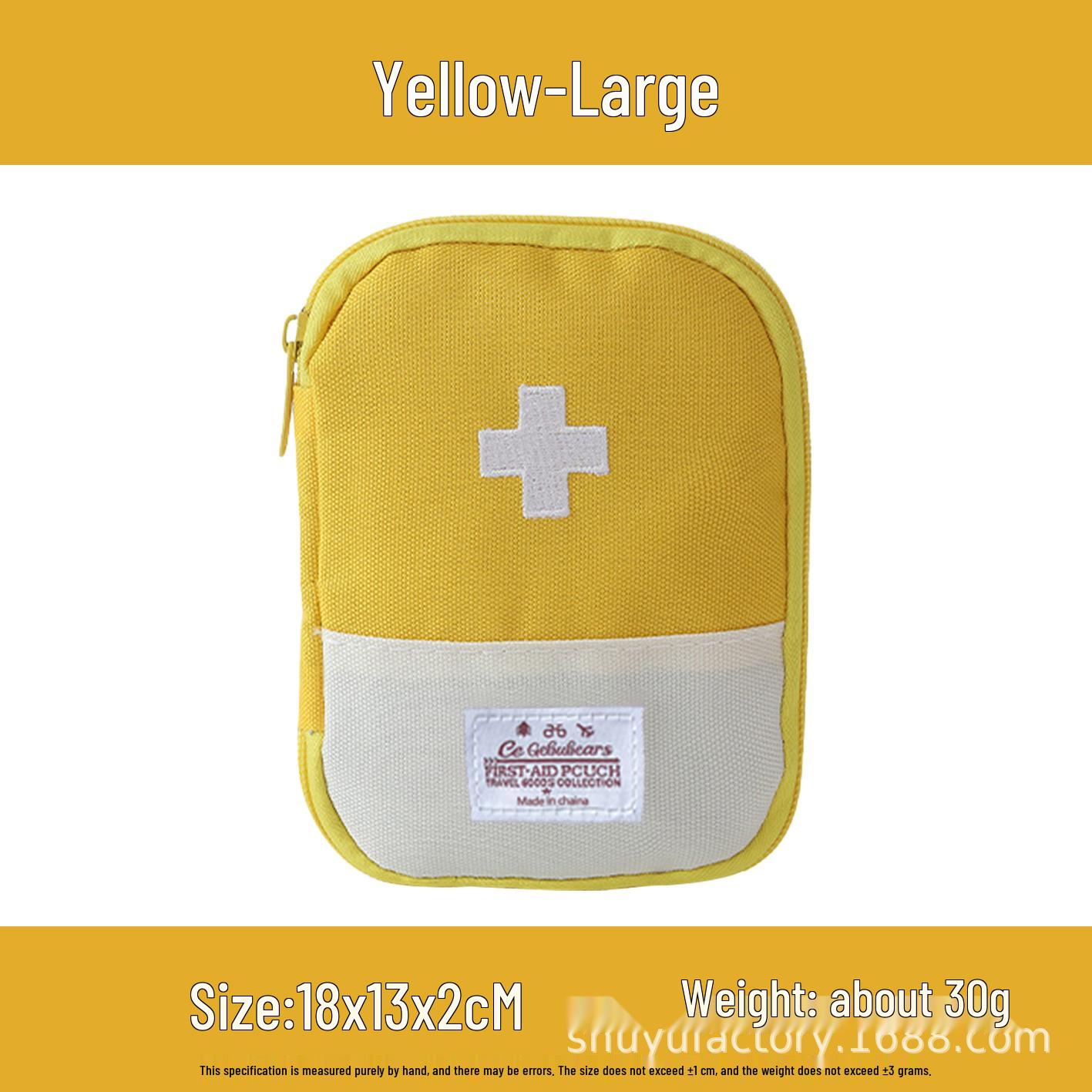 Portable Travel Medical Bag: Large-Capacity First Aid and Medicine Storage