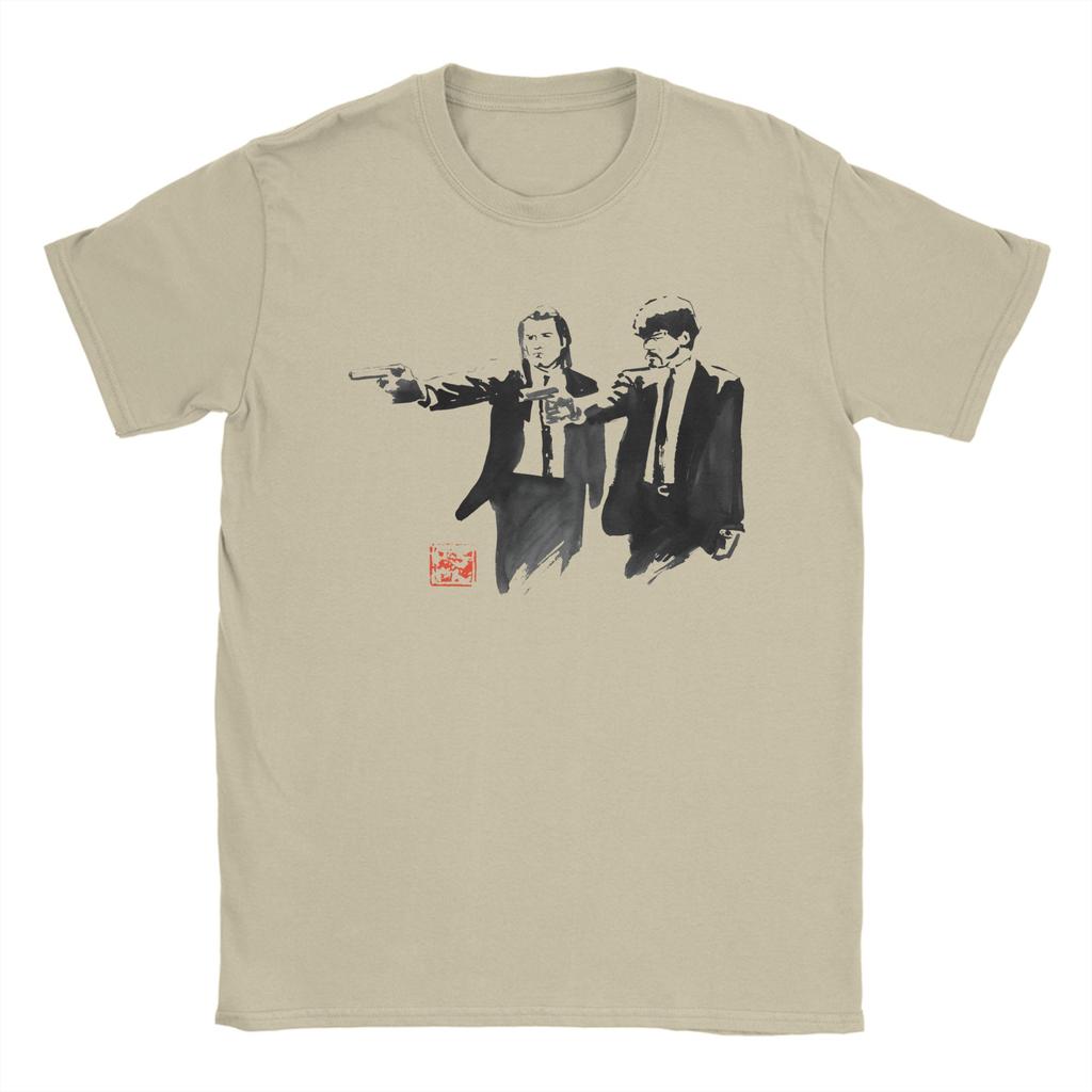 Pulp Fiction TShirt Summer 100 Cotton T Shirts For Unisexs Fashion Casual Tee Shirt Short Sleeve Vintage Tops