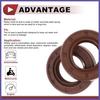 Oil Seal Seal Ring Rotary Shaft Seal FKM Rubber 20x35x8mm 2 Pcs