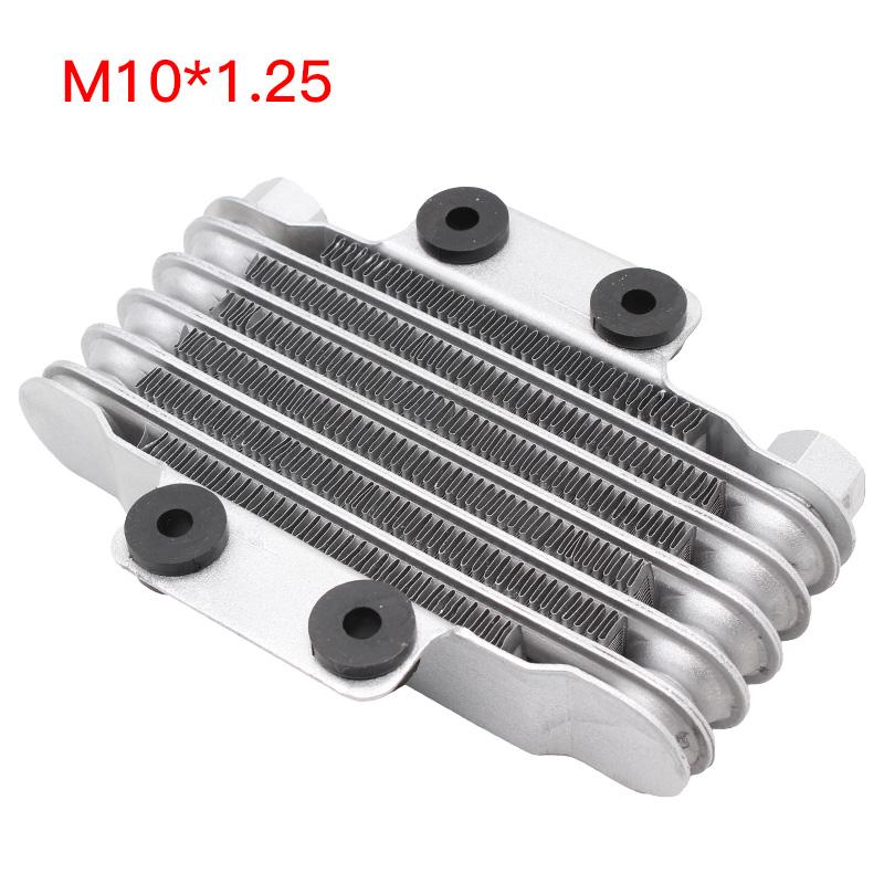 

Dirt Bike Motorcycle Cooling Radiator 85ML 250CC Engine for KTM Yamaha Honda Kawasaki Enduro Motocross Modified Parts Wholesale Silver m10x1.25