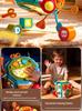 Polyhedron Busy Ball Drum: Infant Educational Toy with Music, Sound, and Light