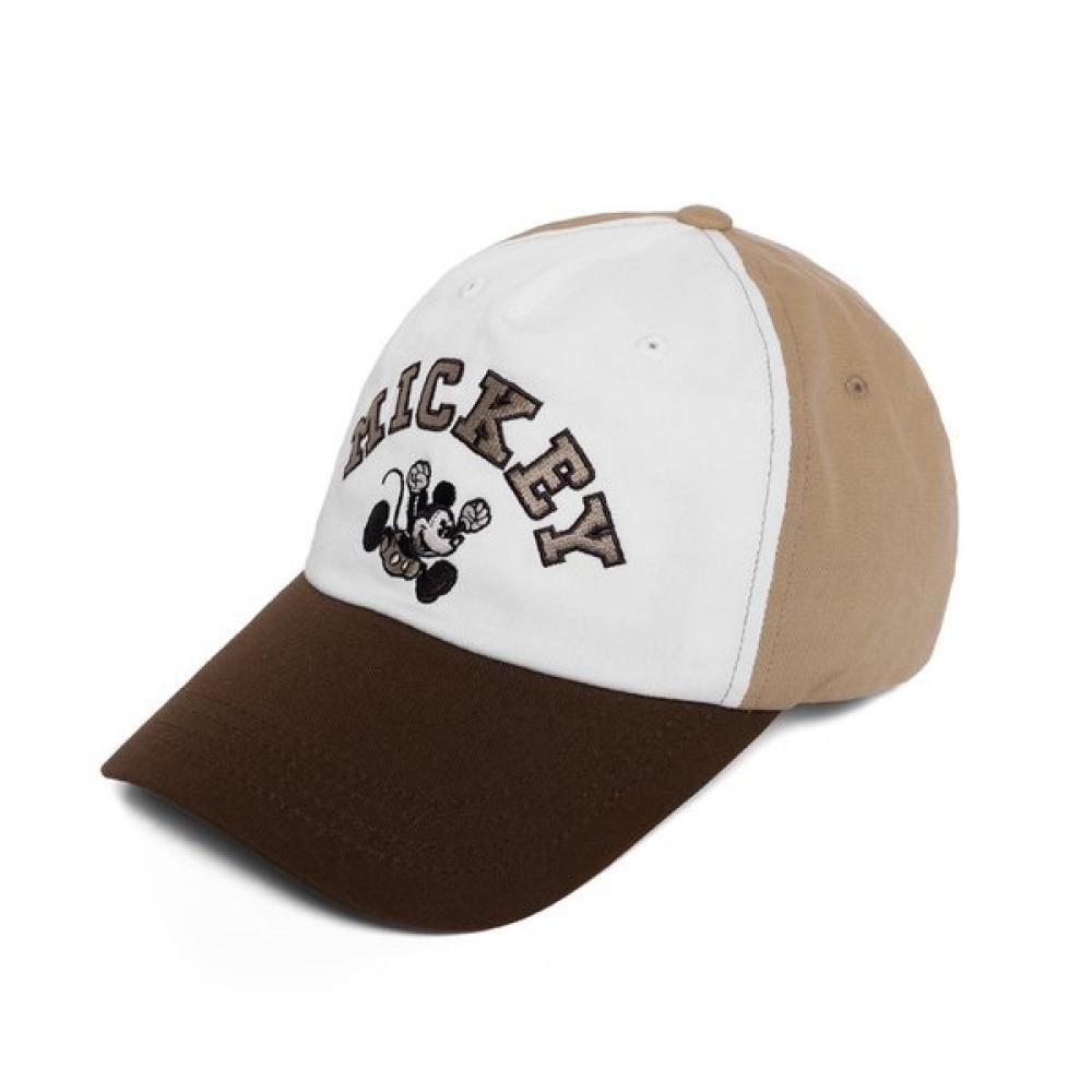 Кепка Verutum Mickey Mouse Color Block Bio Wash Бежево-Коричневая Hw Bc228b Single option