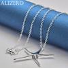 ALIZERO 925 Sterling Silver Big Starfish Pendant Necklace 16-30 In Chain For Women Men Fashion Jewelry Party and Daily Wear