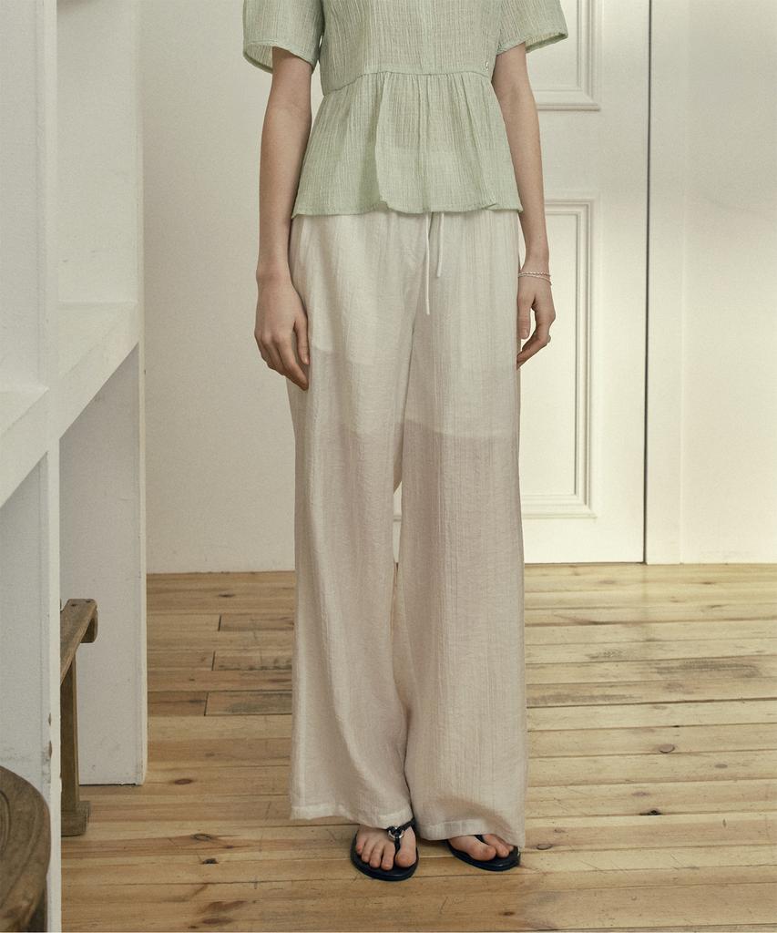 JUCYJUDY Elastic Waist Wide Pants J1Pt321C