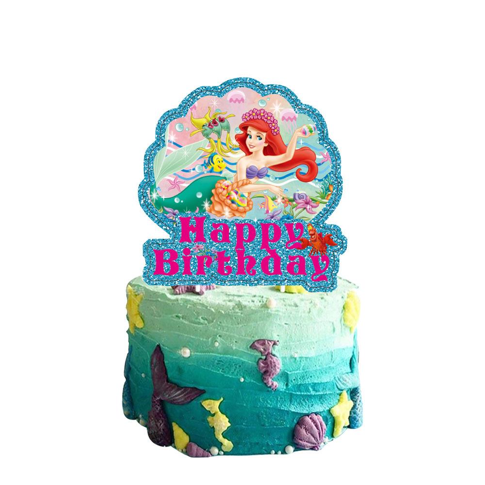 Birthday Party Supplies Disposable Tableware Paper Plates Paper Cups Paper Towels Girls Birthday Party Decoration Environmental Protection