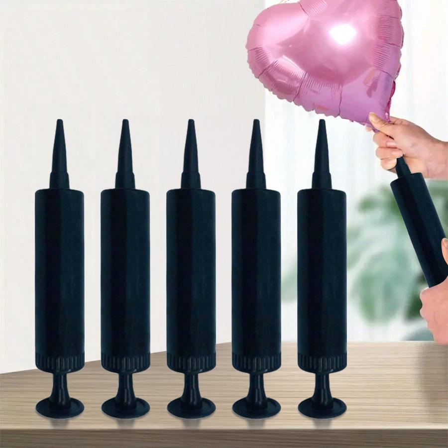 1/3/5Pcs Balloon Pump Balloon Glue Dot Balloons Inflator Accessories Hand Push Air Pump Wedding Birthday Party Decoration Tools 5