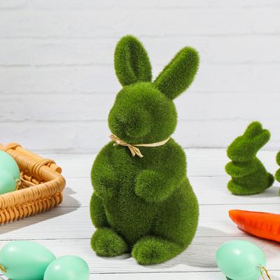 Children's Party Kids Gifts Party Supplies Celebration Happy Easter Ornaments Home Decoration Green Rabbit Easter Bunny