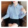 Navava Men S caSual Stripe Long Sleeve Shirt Nb2021