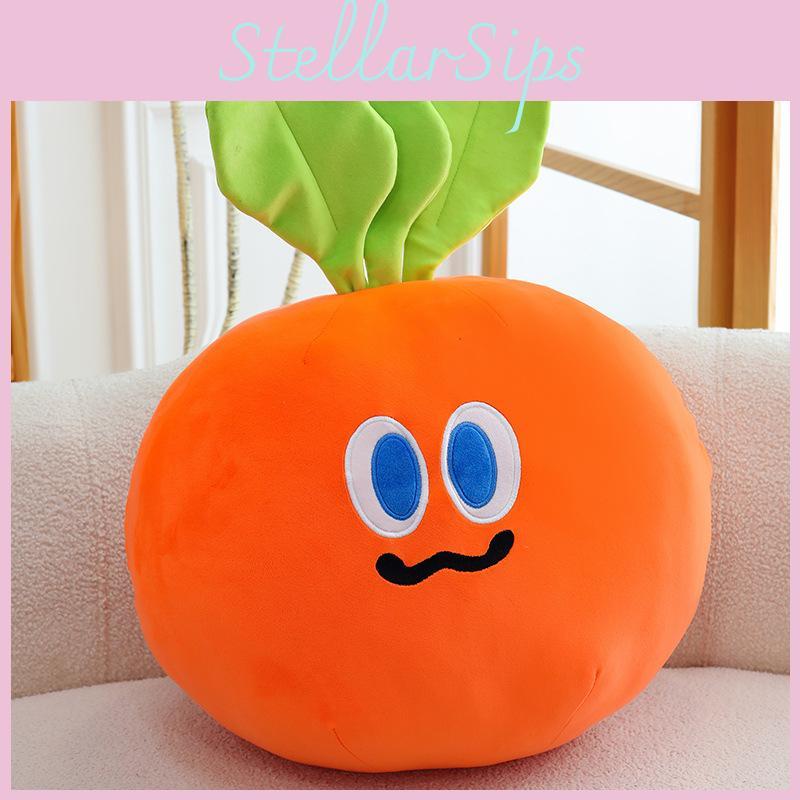 Cartoon Plush Carrot Toy Soft Filled Doll Room Decoration Children Gift Holiday