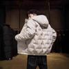 2025 Dunjakke Herre Hvit Andedun Hette Utendørs Fritid Par Arbeidsklær Fortykket Varm Løs Allsidig Jakke
