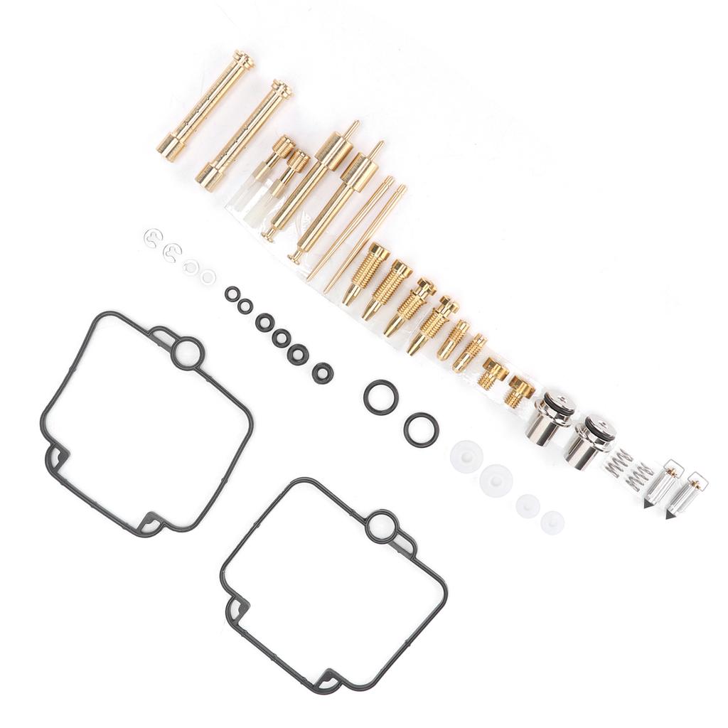 2 Sets Carburetor Rebuild Kit Carb Overhaul Replacement for Suzuki GS500E DR250S DR350S