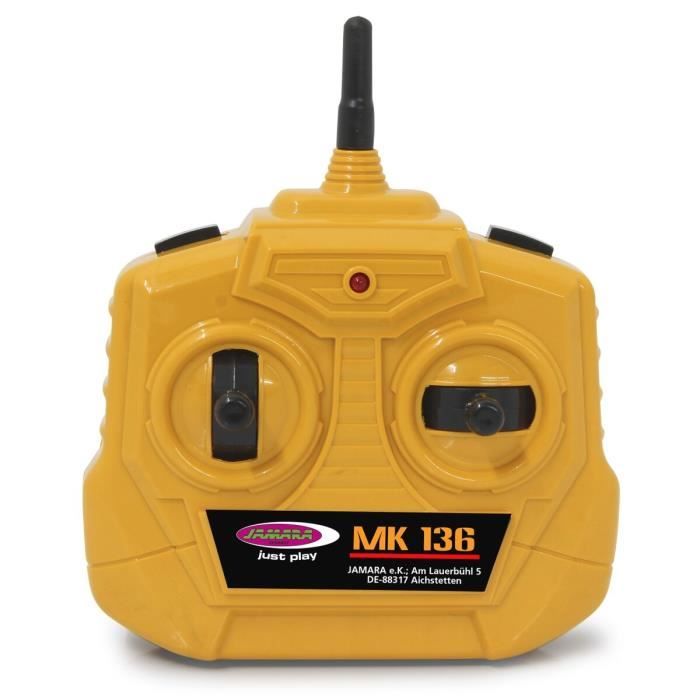 Véhicule de construction radiocommandé - JAMARA - CAMION À BENNE MK136 - Jaune - 1:36 - 2,4GHz
