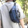 Solid Color Men Chest Bag Lightweight Fanny Phone Pack Fashion Running Waist Bags  Women
