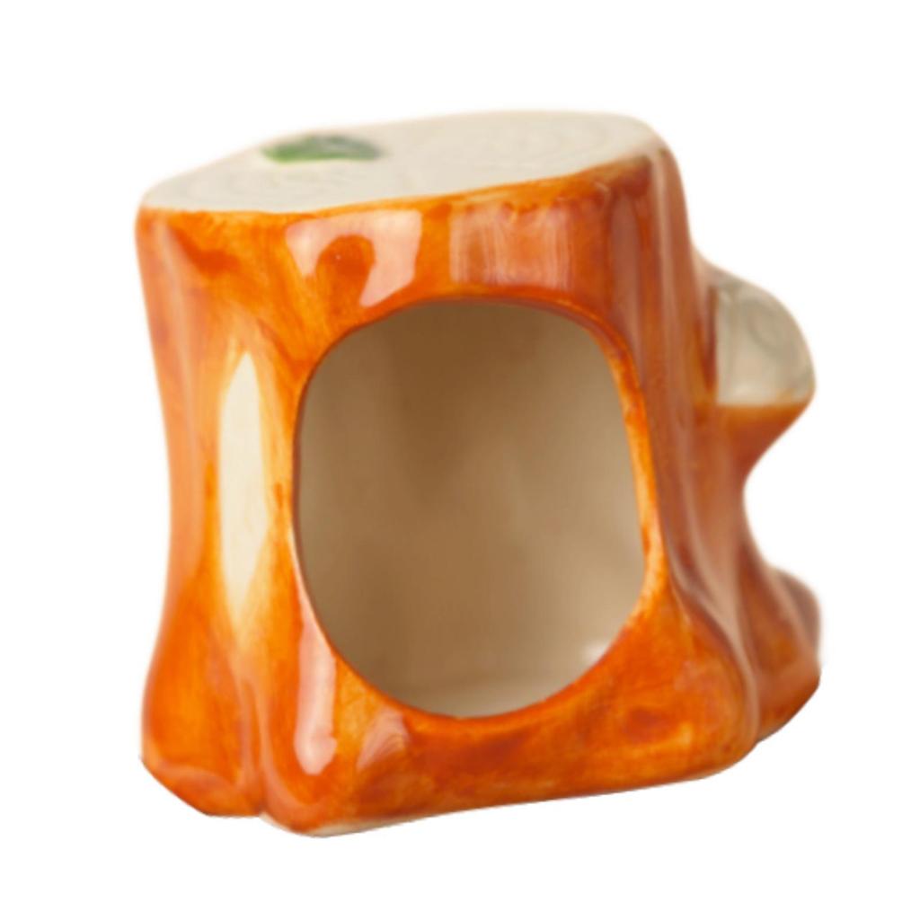 Ceramic Hamster House Decorative Small Animal Cave for Rats Small Pets Mouse