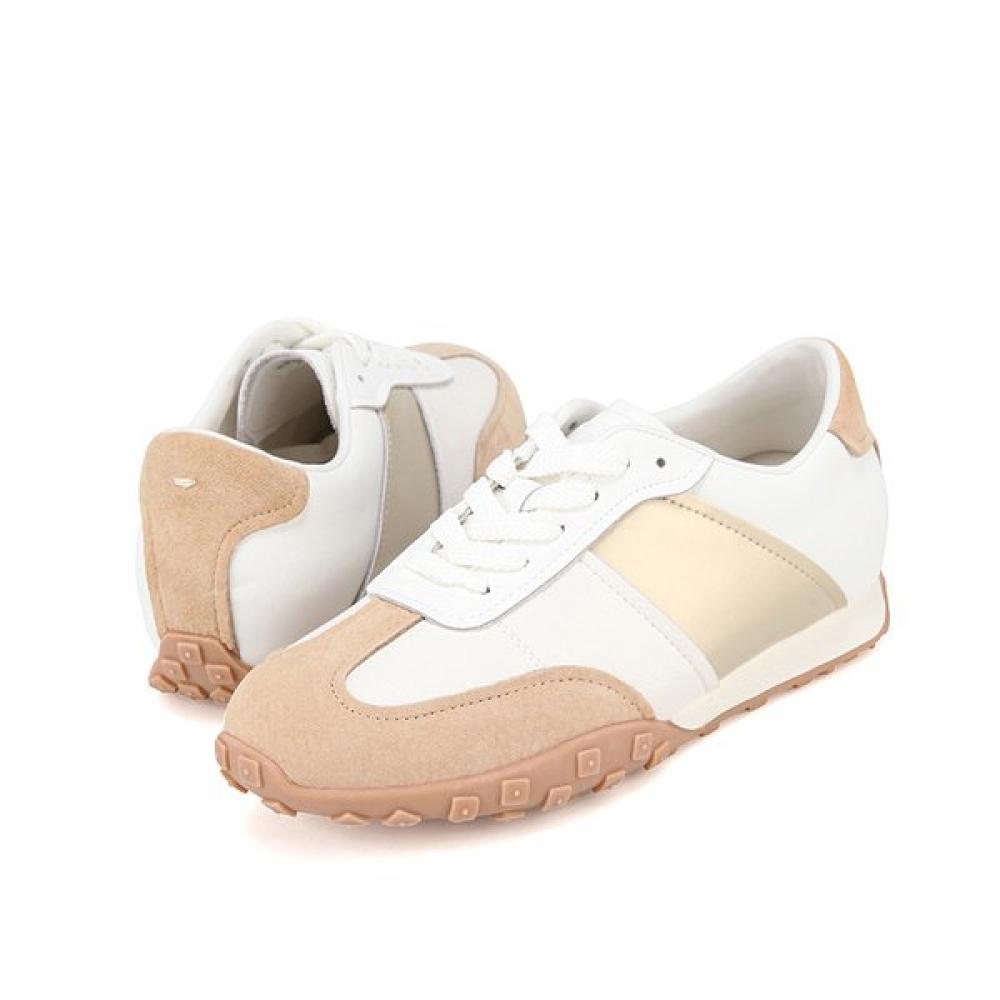 BARBARA Leather Sporty Women S SneakerS 2cm Bbh606gd