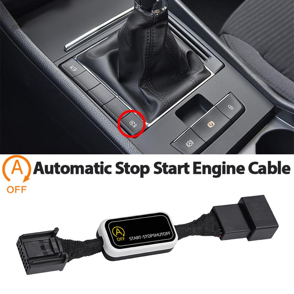 Einfach zu installierender Auto-Stopp-Start-Override-Schalter. Auto-Stopp-Start-Deaktivierungsgerät zur Reduzierung des Motorverschleißes für Camry