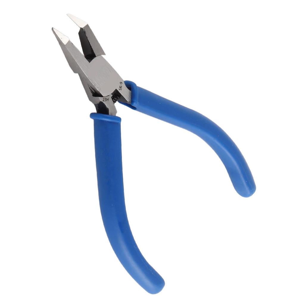 4.5 Inch Pliers Micro Flush Cutter Spring Load Wire Cutting Pliers for 1.5mm Resin Plastic Copper Iron Wires