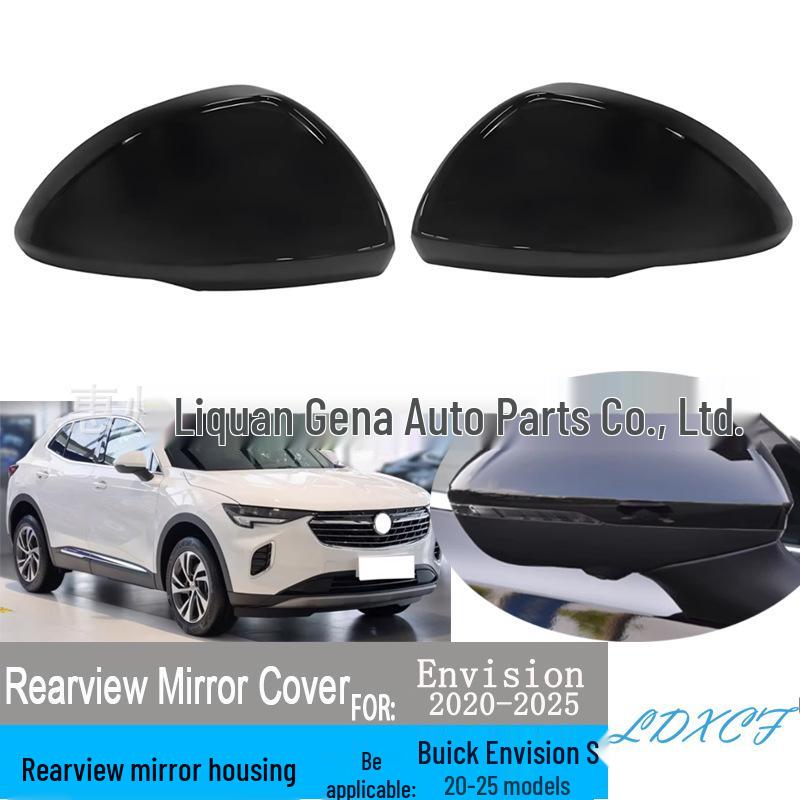 Совместимо с корпусом и крышкой зеркала заднего вида Buick Encore 2020-2025 Black - Left