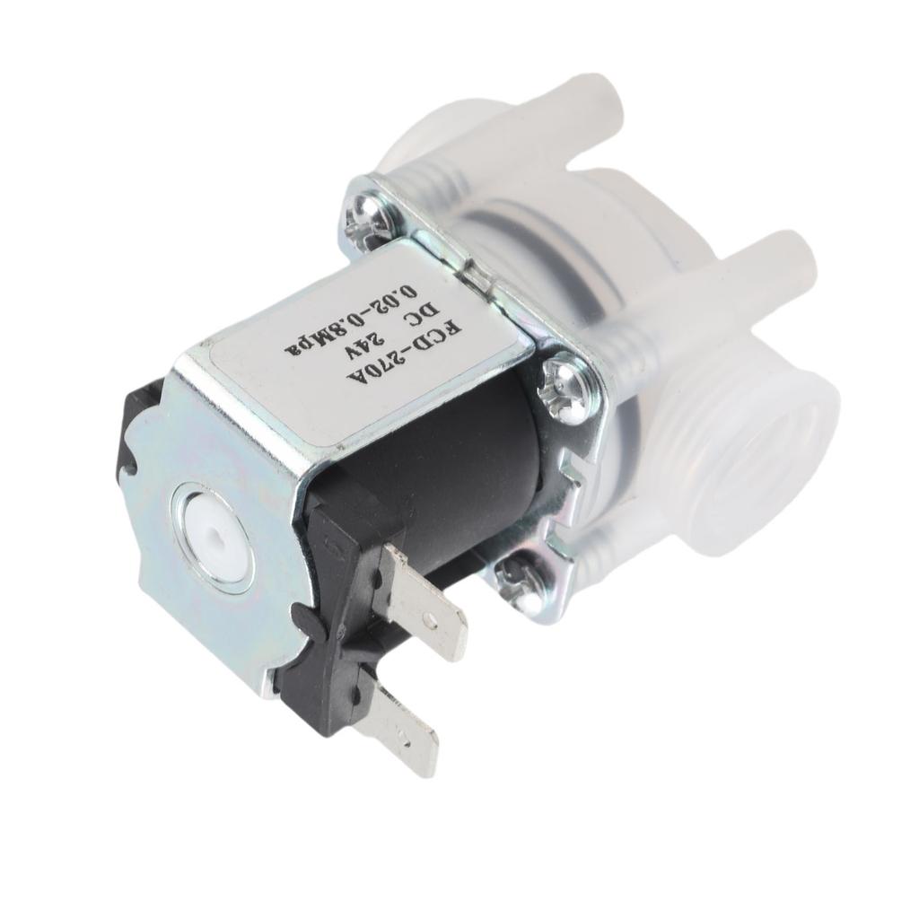 1 4 Inch Normally Closed N C Type 24V DC Plastic Solenoid Valve for Pure Water Machine