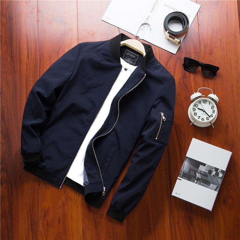 M-8XL New Men's Large Size Jacket Thin Section Slim Fashion Casual Jacket Spring and Autumn Men's Top