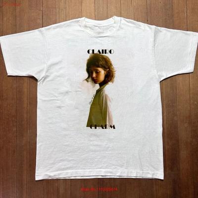 Clairo En Scène T-shirt Blanc Coton Toutes Tailles vintage Lavé Doux mode Confortable Haut Pour Usage Quotidien homme Unisexe