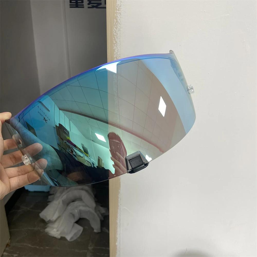 R1 Face Shield for SCORPION EXO R1uv Protection sunscreen Electroplated Windproof Dustproof Visor motorcycle helmet visor
