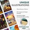 Wyspell Wild Reflections Tarot Tarot Cards with Beautiful Tarot Card Set for Beginners Cards Nature-Inspired Guidebook,