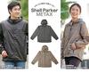 Phiten Metax Shell Parka, Women's, Mocha Beige, Size L