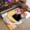 Custom KPop Demon Hunters Mat Personalized Name, Polyester Washable Indoor Entryway Rug, Gift for Christmas, Easter, Thanksgiving Day
