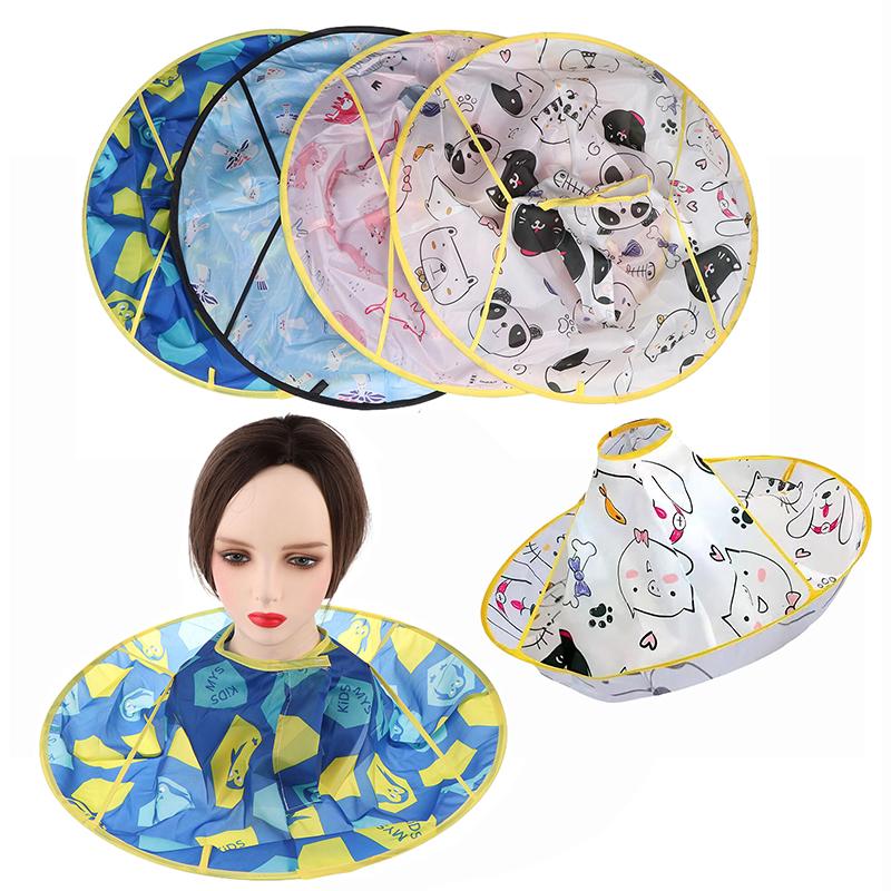 Peleryna do strzyżenia włosów dla dzieci Fartuch fryzjerski Płaszcz Peleryna do strzyżenia włosów Parasolka Narzędzia do strzyżenia włosów Peleryna Fartuch fryzjerski Fryzjer