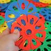 Plus Size 9CM Plastic Interlocking Building Blocks Kids DIY Educational Toy Fun Learning Creative Play Bloques De Construcción
