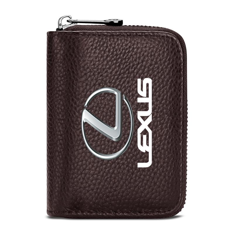 

Leather Car Driver License Credit Card Holder Case Wallet Car Accessories For Lexus GX460 CT200H ES Fsport GS GX IS LS LX NX RX