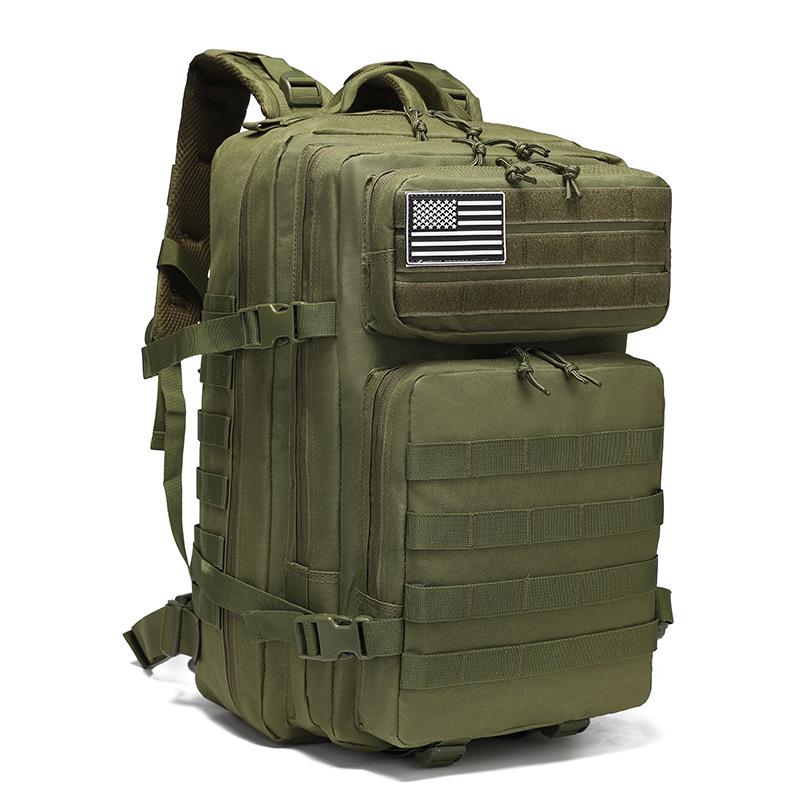 Herren Outdoor-Sportrucksack mit großem Fassungsvermögen, wasserabweisend, multifunktional, 45 l