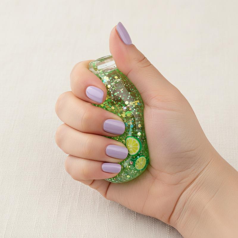 Stress Relief Fruit Bottle Squeeze Toy Transparent Durable Fidget Toy Funny Portable Gift For Long Car Road Trip Use