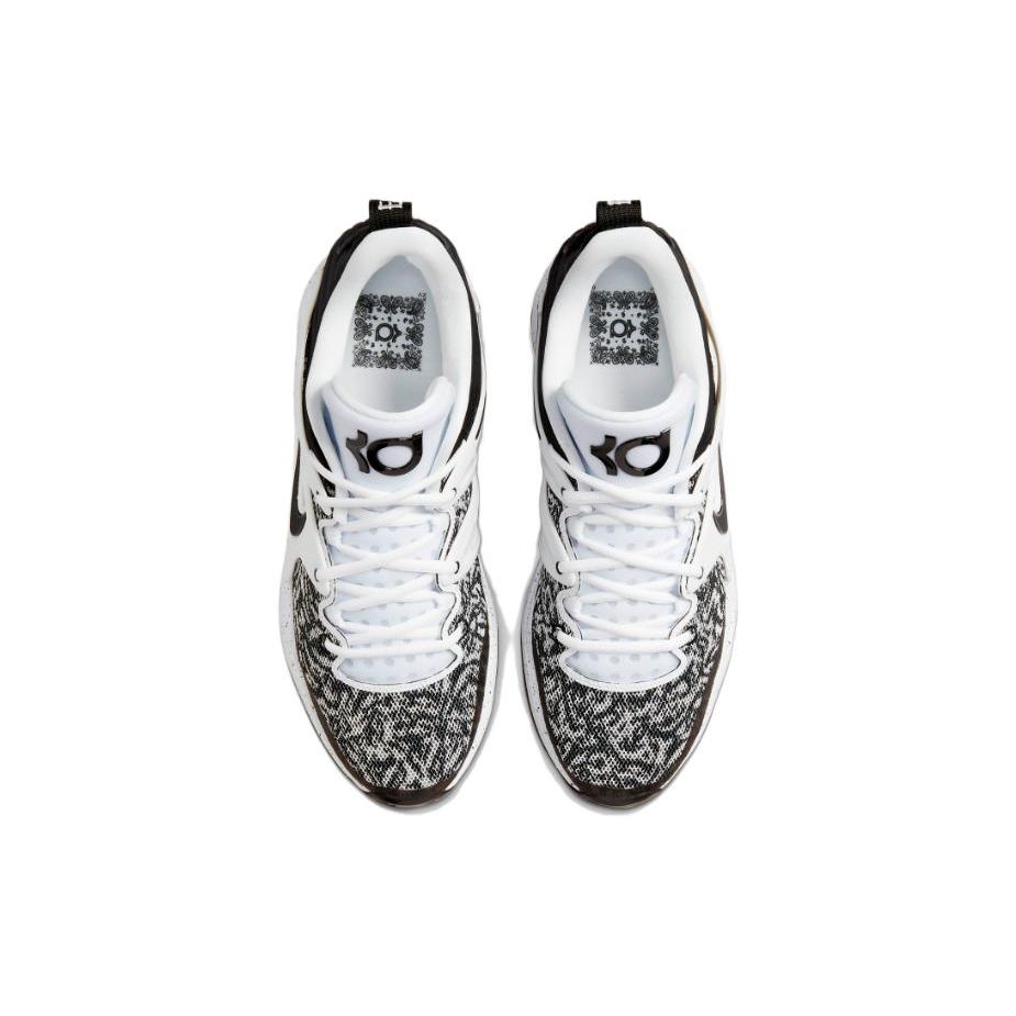 Nike KD 15 TB White Black Speckled Men Sneakers DO9826-100