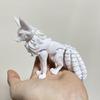 Nine-tailed 3D Printed Model Simulation Printed 3D Toy Animal Figurine Toy  Desktop Decoration