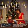 Floating Candles with Wand 12PCs Magic Hanging Candles with Flameless Candle with Wand Remote 3D Decorations for Halloween Party