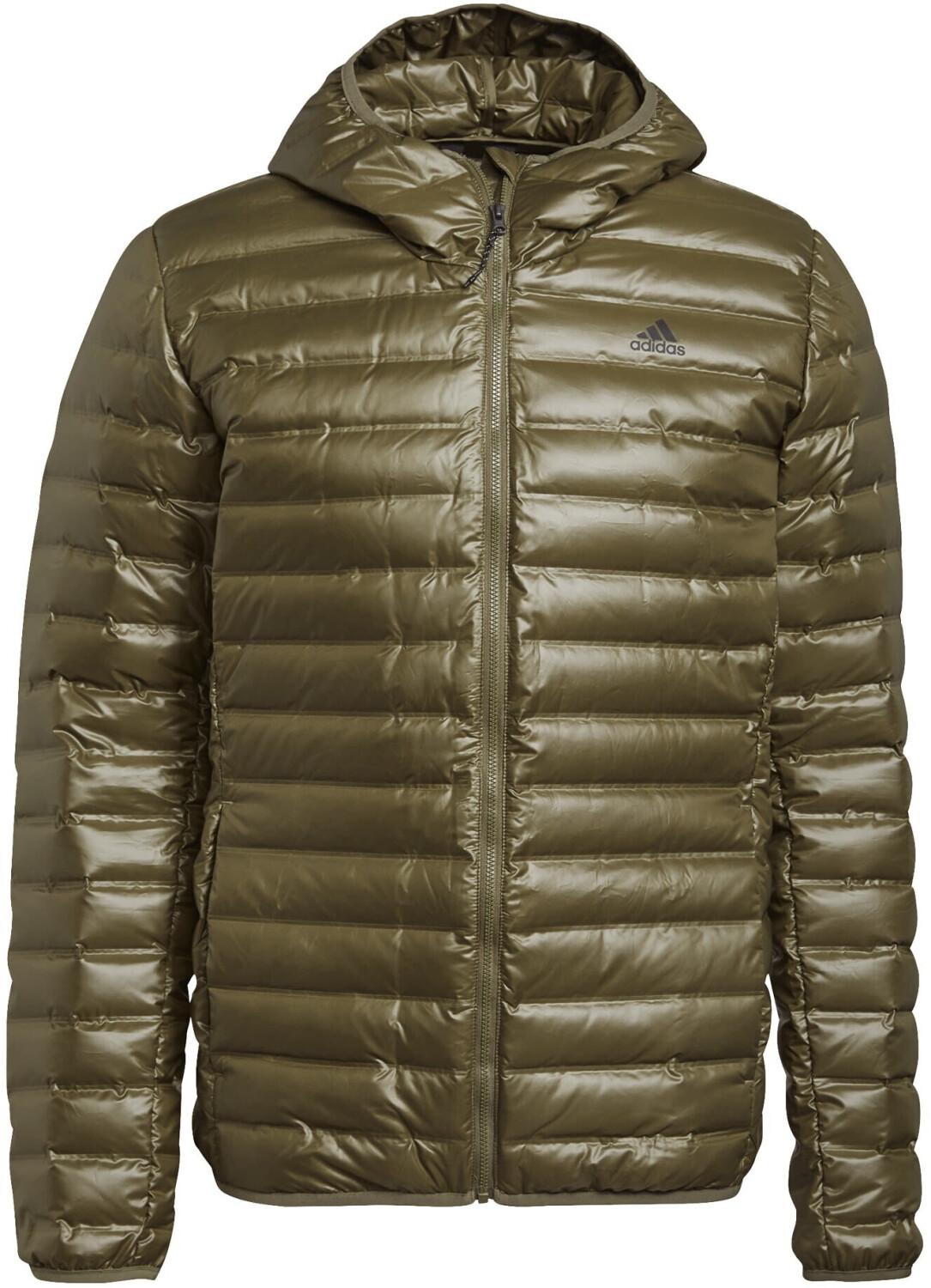 Adidas Varilite Down Hooded Jacket Men focus olive (GT9222) S