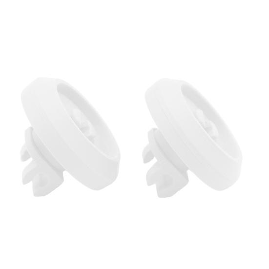 Yousheng 1 Pair Dishwasher Rack Roller Compatible for Miele G Series, Professional Dishwasher Rack Roller, Replacement Wheel for Lower