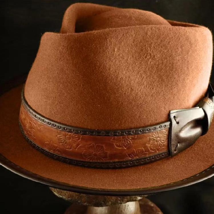 Vintage Boater Hat Fedora Top Hat Prom Costume for Outdoor Gatherings Activities