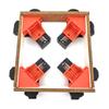 Woodworking 90° Right Angle Clamps Adjustable Spring Corner Fixers for Photo Frame Cupboard DIY Drilling Positioning