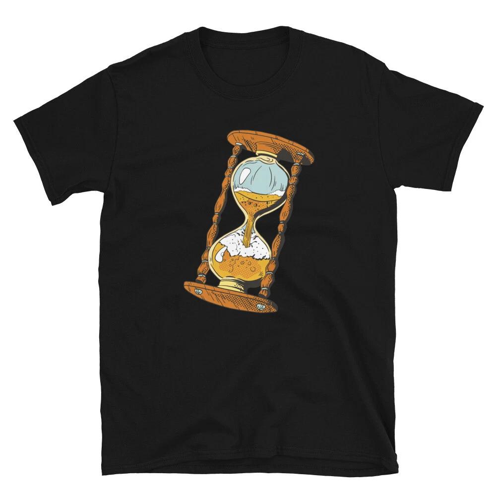 Time Passage Beer Hourglass T-Shirt L