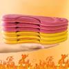 2/4 Pezzi Solette Auto-Riscaldanti Termostatiche Termiche Massaggio Memory Foam Supporto Arco Plantare Soletta per Scarpe Cuscinetti Riscaldati Inverno Uomo Donna