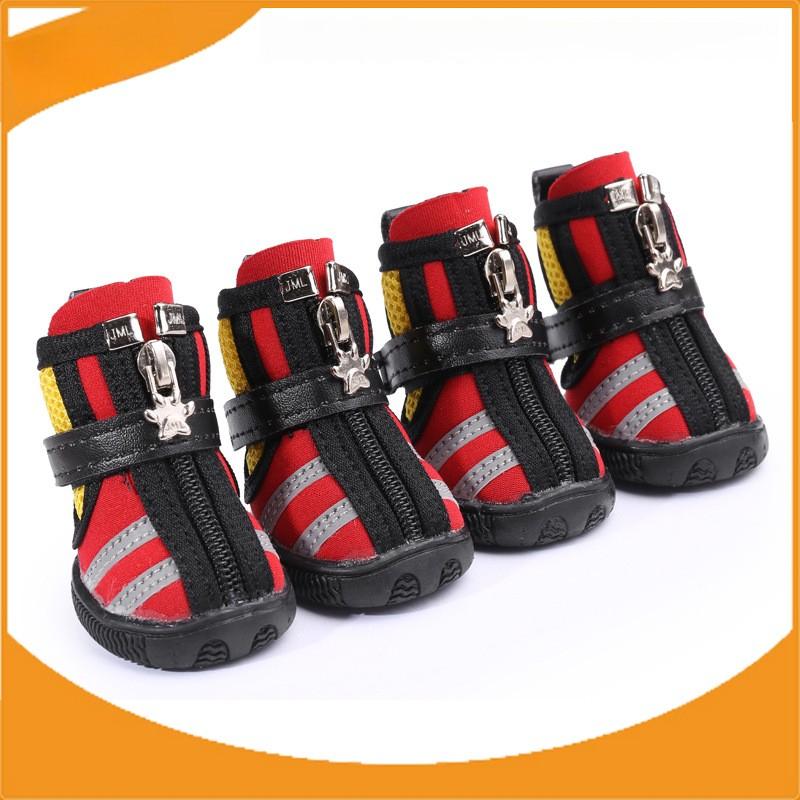 Classic Style Indoor Pet Shoes Comfortable Scuba Fabric Dog Running Shoes Dog Shoes