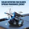 Car Solar Rotation Helicopter Aromatherapy Aircraft Long-Lasting Fragrance Car dashboard ornament Decoration Accessaries
