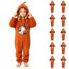 Kids Flannel Pajama Set with Halloween Print - Cozy Loungewear for Children