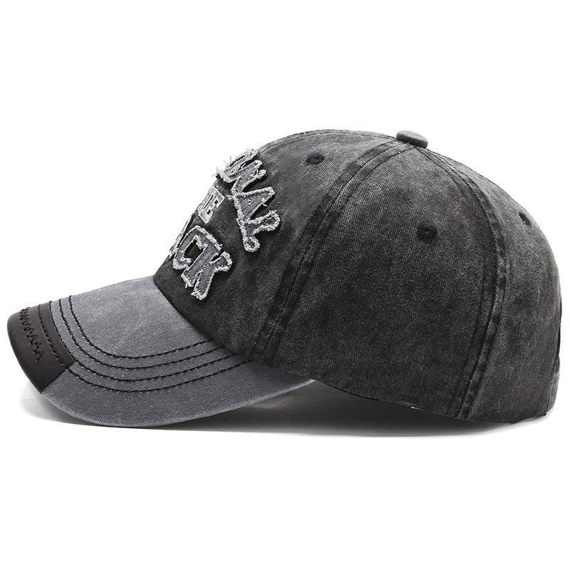 Men's and Women's Retro Korean Style Baseball Caps - Washed Duckbill Sun Hats for Spring and Autumn Outdoor Sports