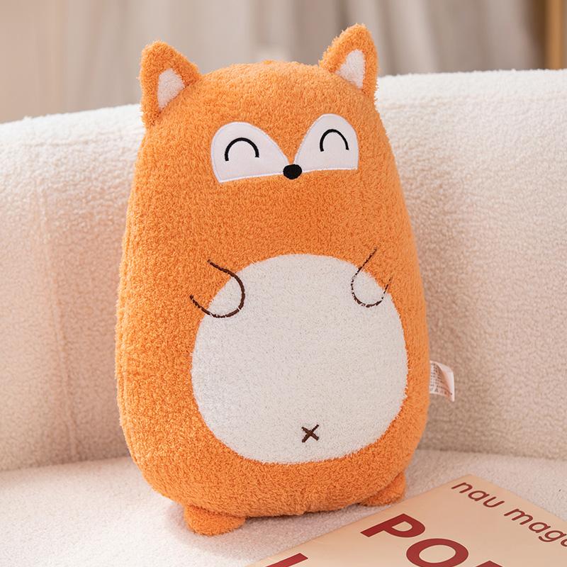 Kawaii Animals Plush Pillow 40-75cm Cuddly Dinosaur Penguin Pig Rabbit Dog Soft Toy Peluche Gift Zoo Animal Themed